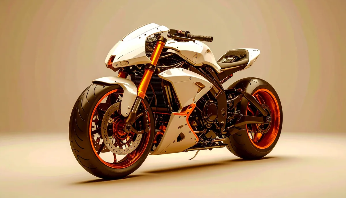 Motocykl neo-futurystyczny - Koncept AI, projekt Jakub Klisowski JVISION